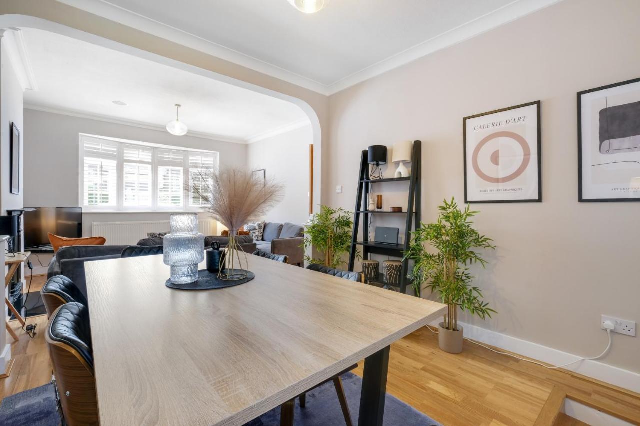 Luxury 3 Bedroom 2 Bathroom House, Fulham By 360Stays London Exterior foto