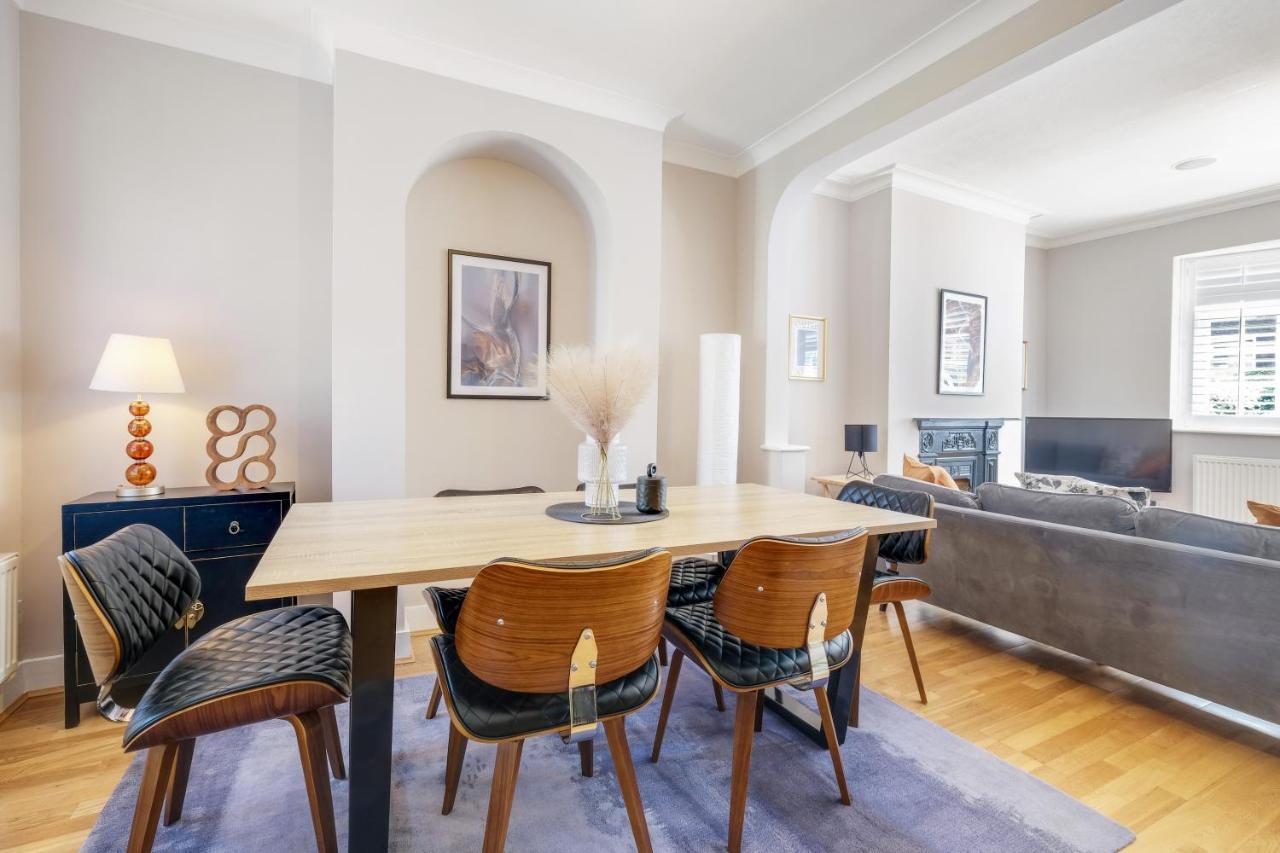 Luxury 3 Bedroom 2 Bathroom House, Fulham By 360Stays London Exterior foto