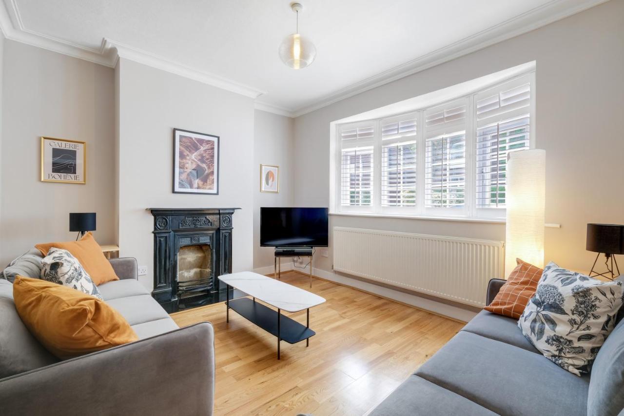 Luxury 3 Bedroom 2 Bathroom House, Fulham By 360Stays London Exterior foto