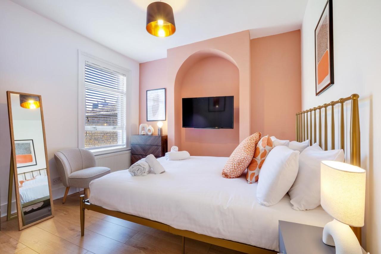 Luxury 3 Bedroom 2 Bathroom House, Fulham By 360Stays London Exterior foto